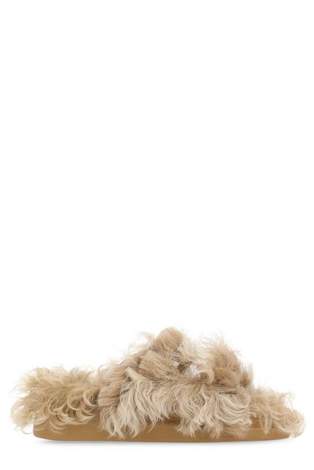 Alexander McQueen Double Strapped Round-Toe Sandals