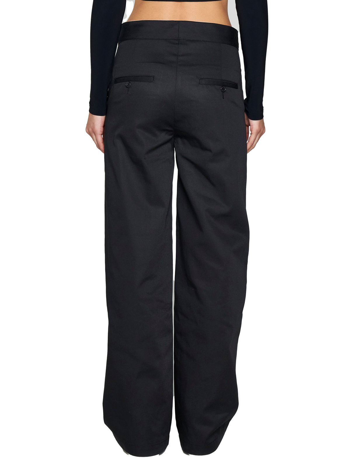 Palm Angels Straight Leg Chino Pants