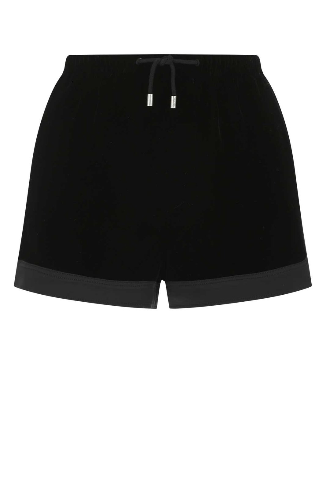 Saint Laurent Panelled Drawstring Mini Shorts