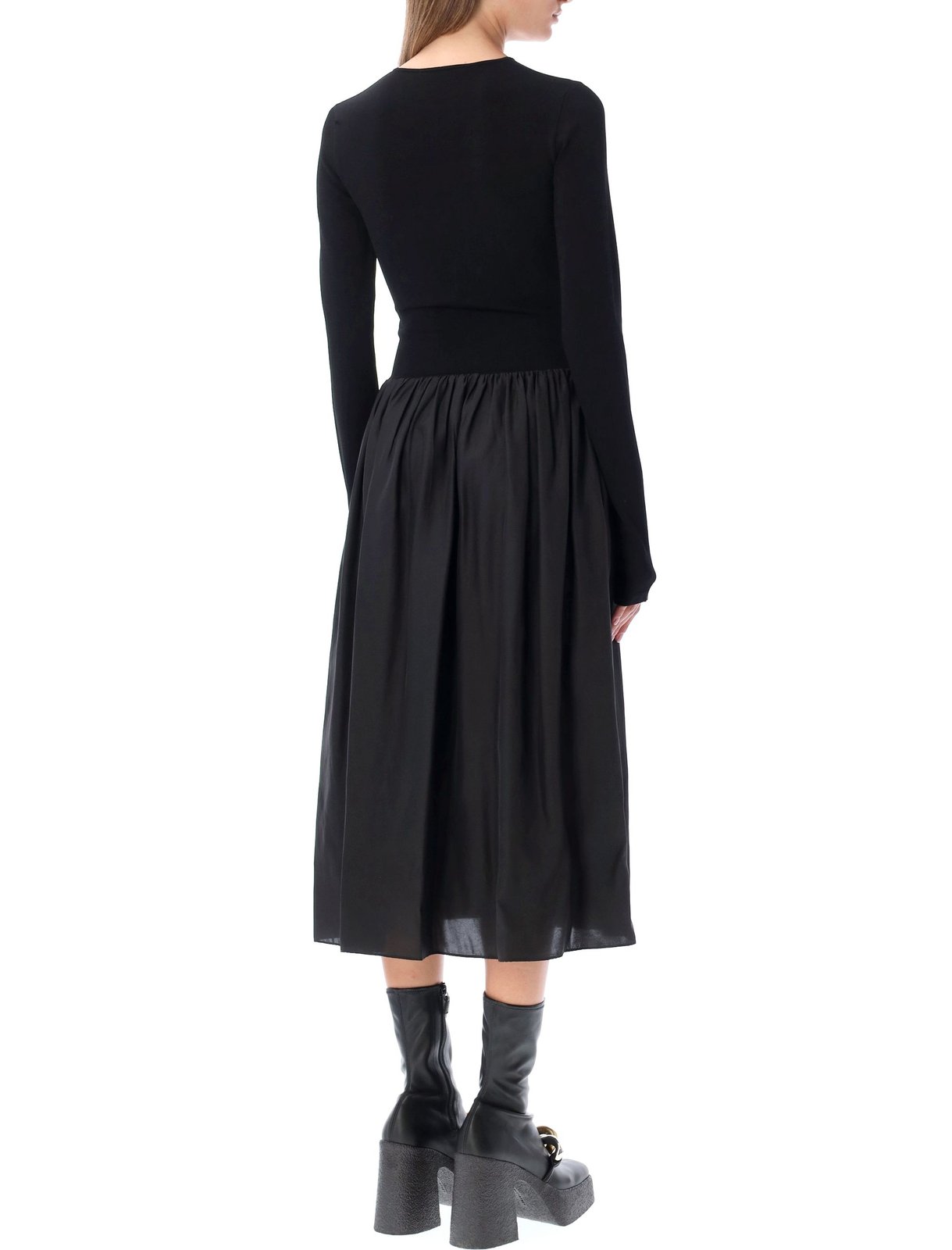 Stella McCartney Technical Shiny Knit Dress