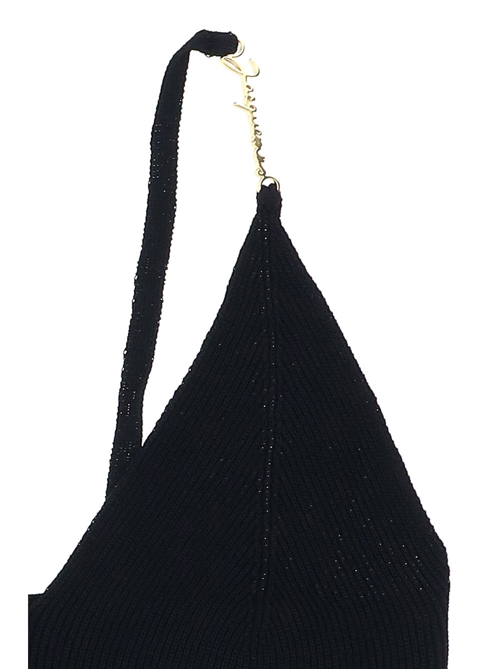 Jacquemus Le Bandeau Pralu Logo Plaque Bralette