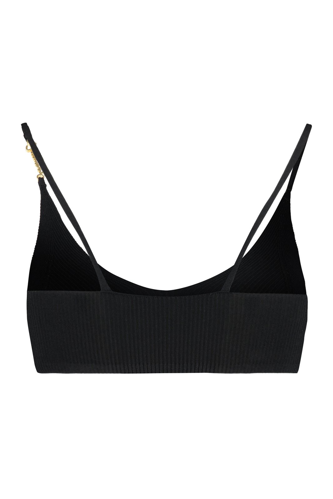 Jacquemus Le Bandeau Pralu Logo Plaque Bralette