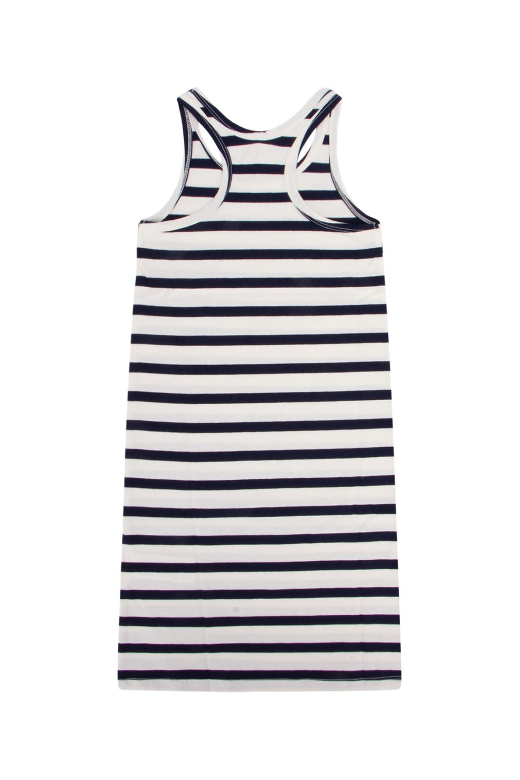 Mini Rodini Chameleon Striped Crewneck Dress