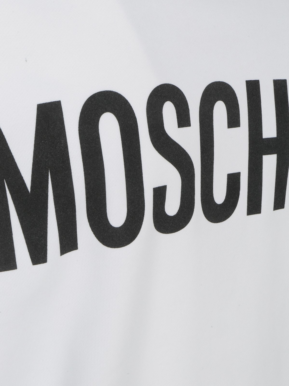 Moschino Logo Printed Crewneck Sweatshirt