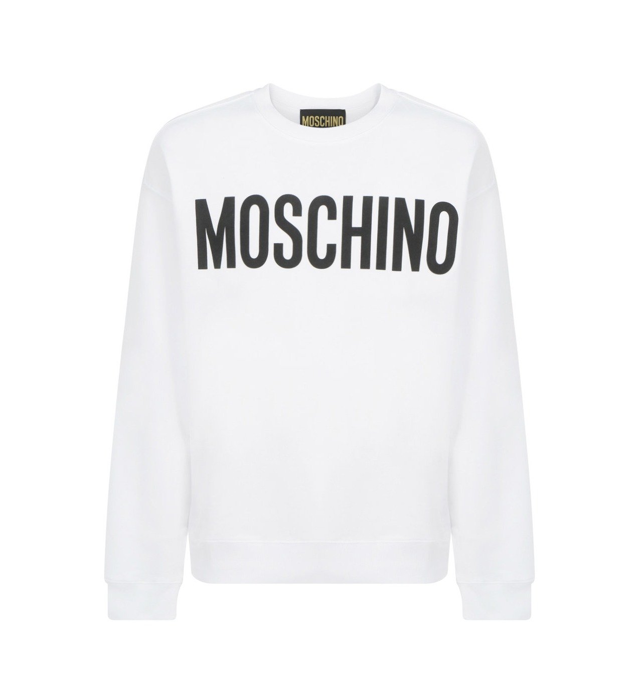 Moschino Logo Printed Crewneck Sweatshirt