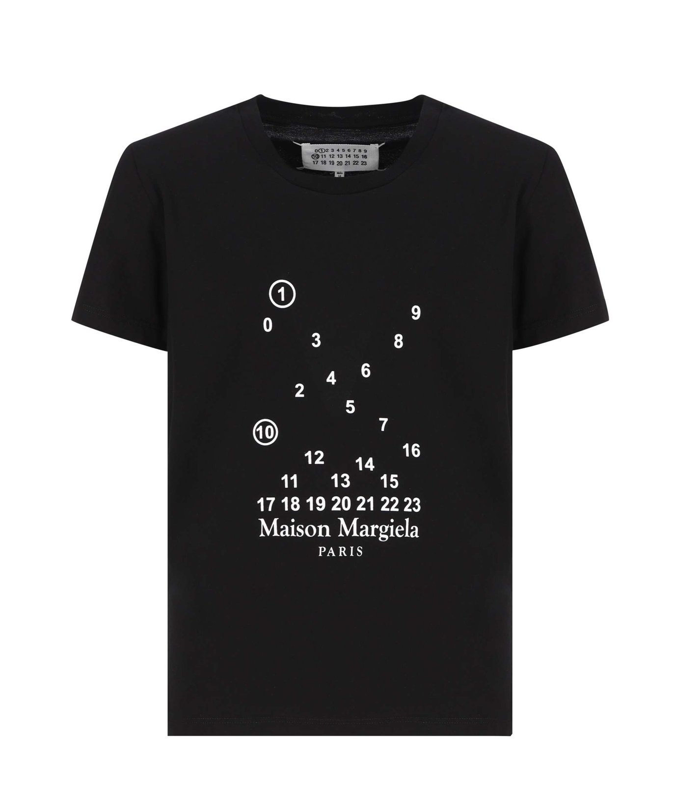 Maison Margiela Logo Print Crewneck T-Shirt