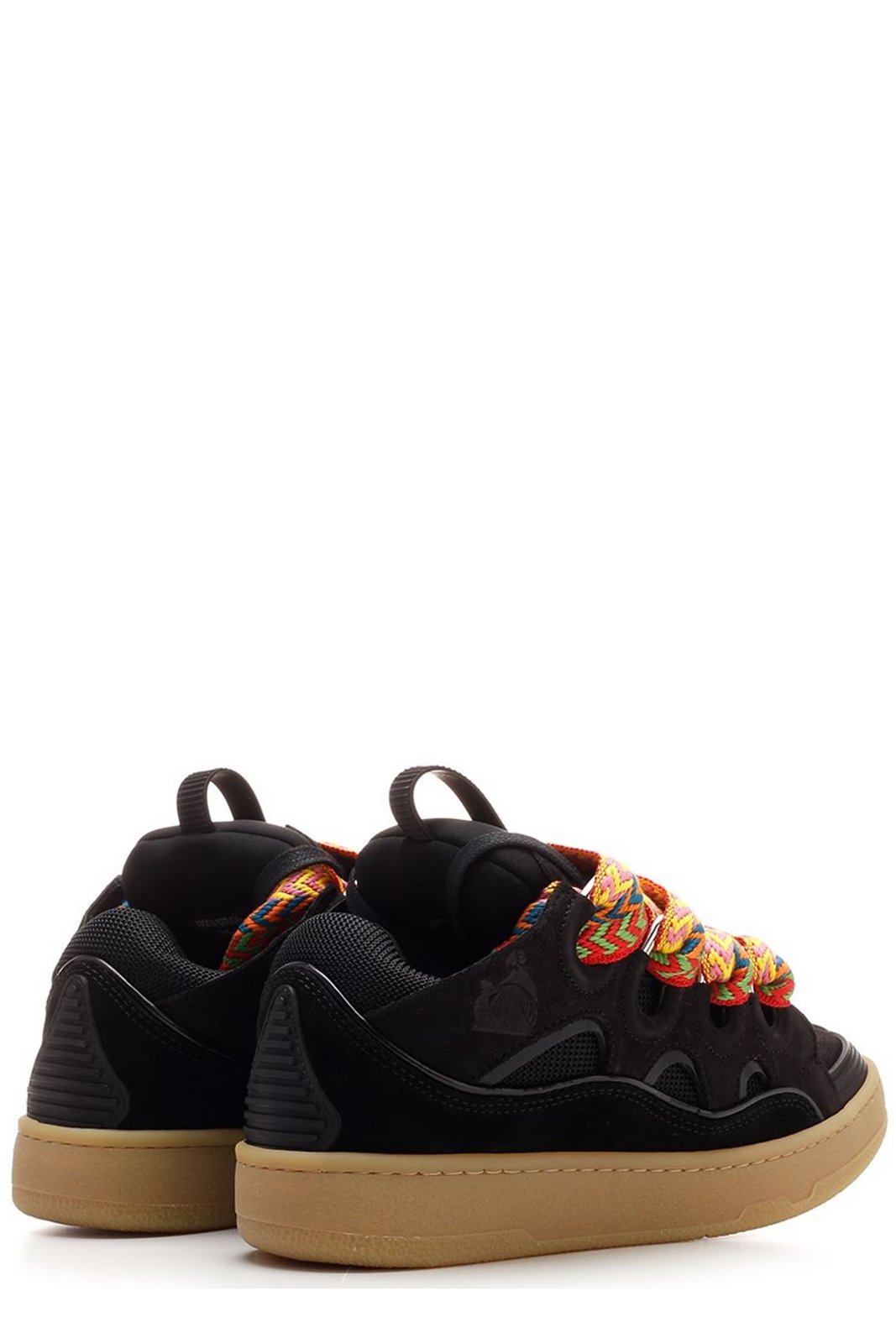 Lanvin Curb Lace-Up Sneakers