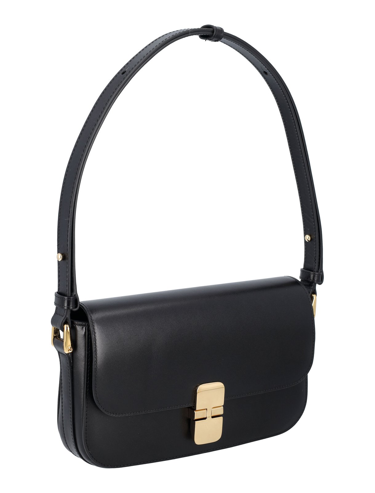 A.P.C. Grace Foldover Top Shoulder Bag 4 A.P.C. Grace Foldover Top Shoulder Bag