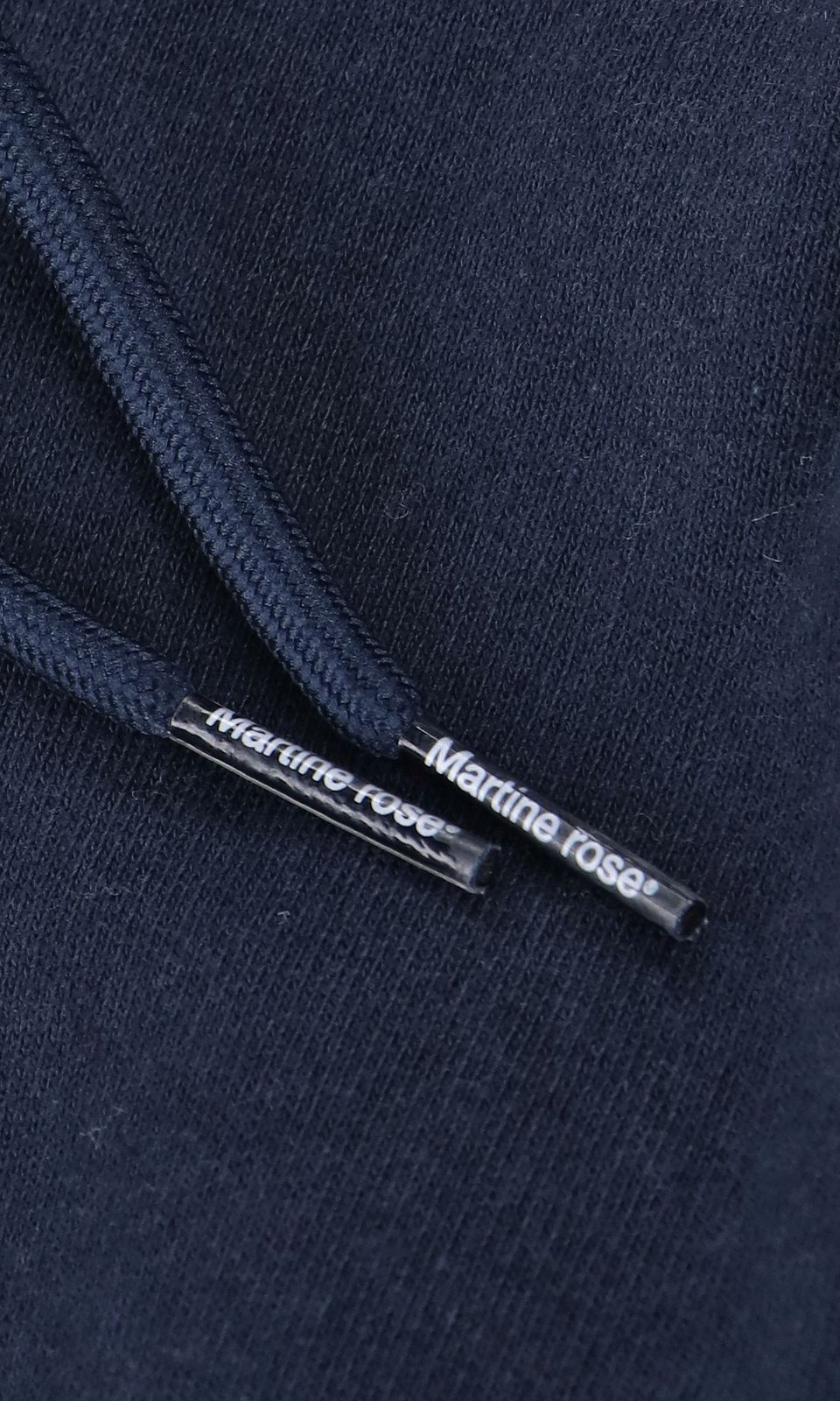 Martine Rose Floral Embroidered Drawstring Hoodie