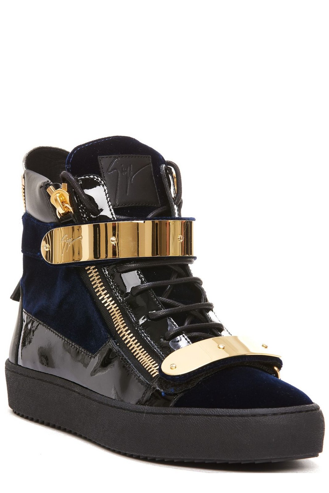 Giuseppe Zanotti Coby Zip Detailed High-Top Sneakers