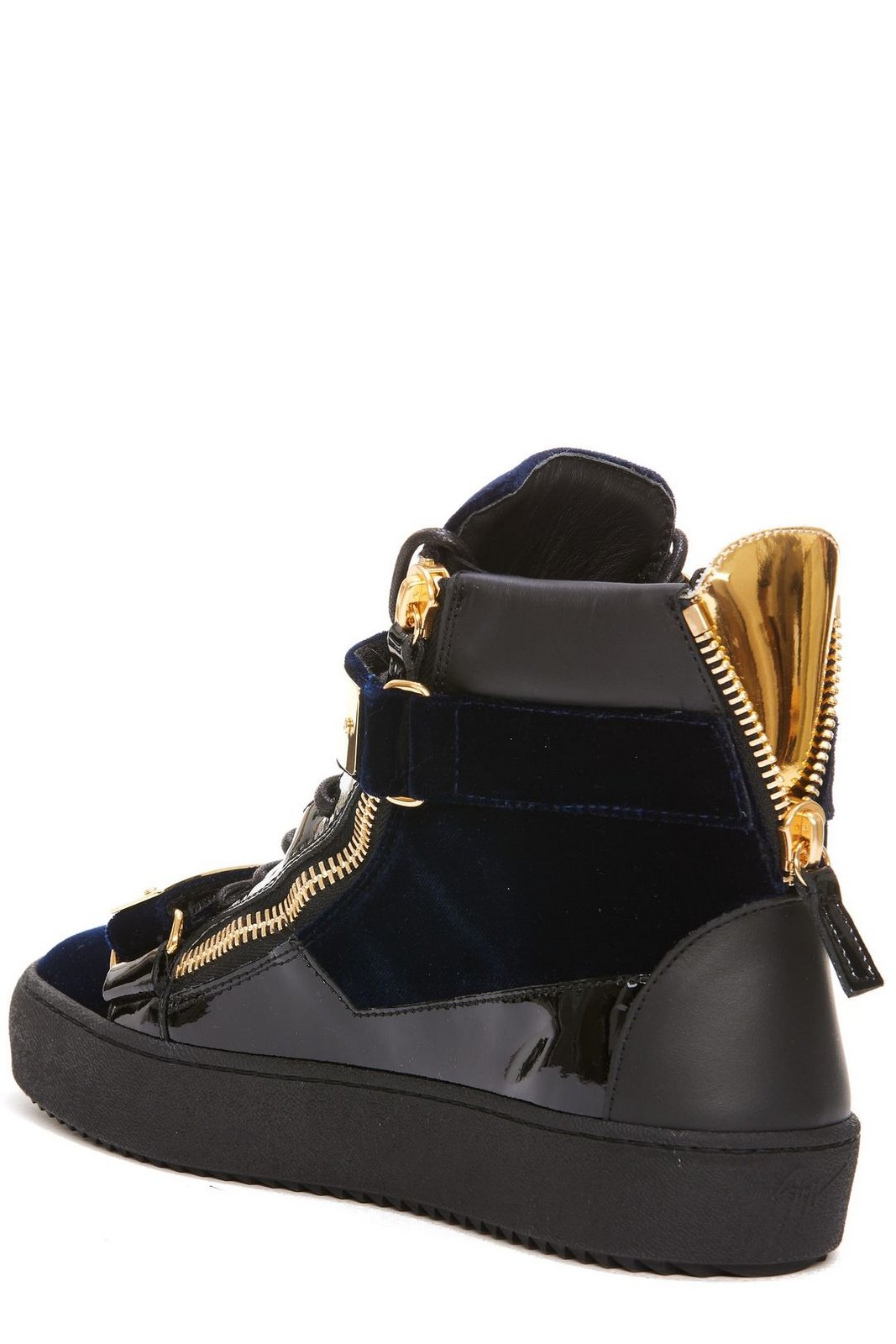 Giuseppe Zanotti Coby Zip Detailed High-Top Sneakers