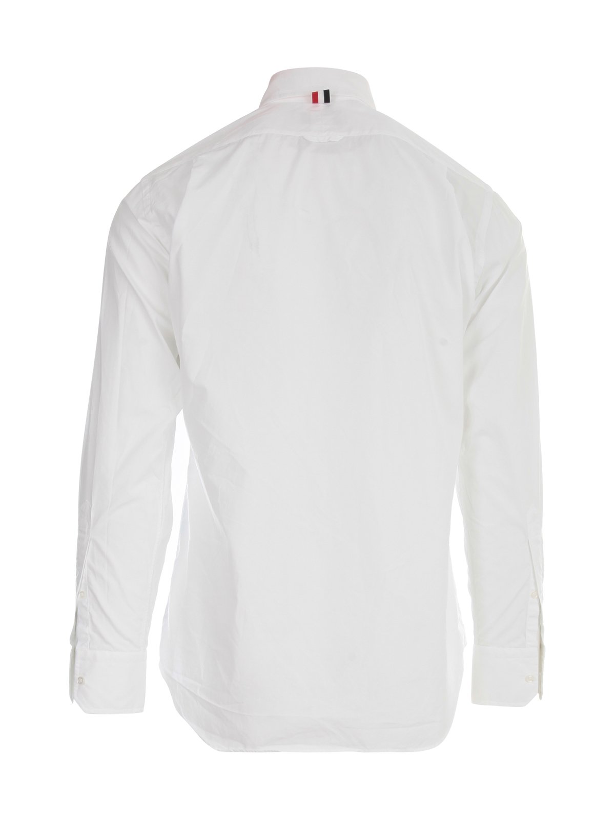 Thom Browne RWB Detailed Long-Sleeved Shirt