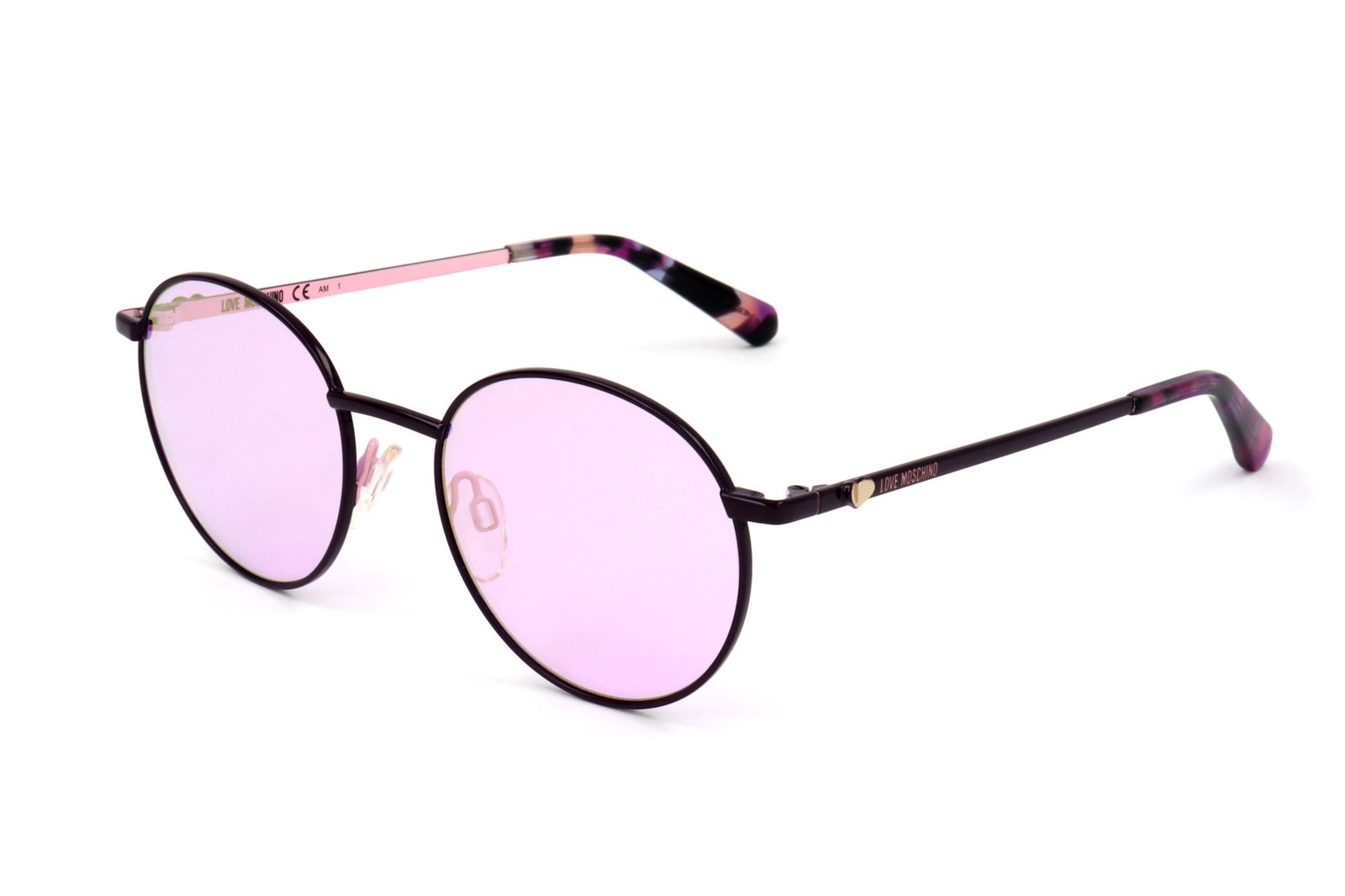Love Moschino Round Frame Sunglasses
