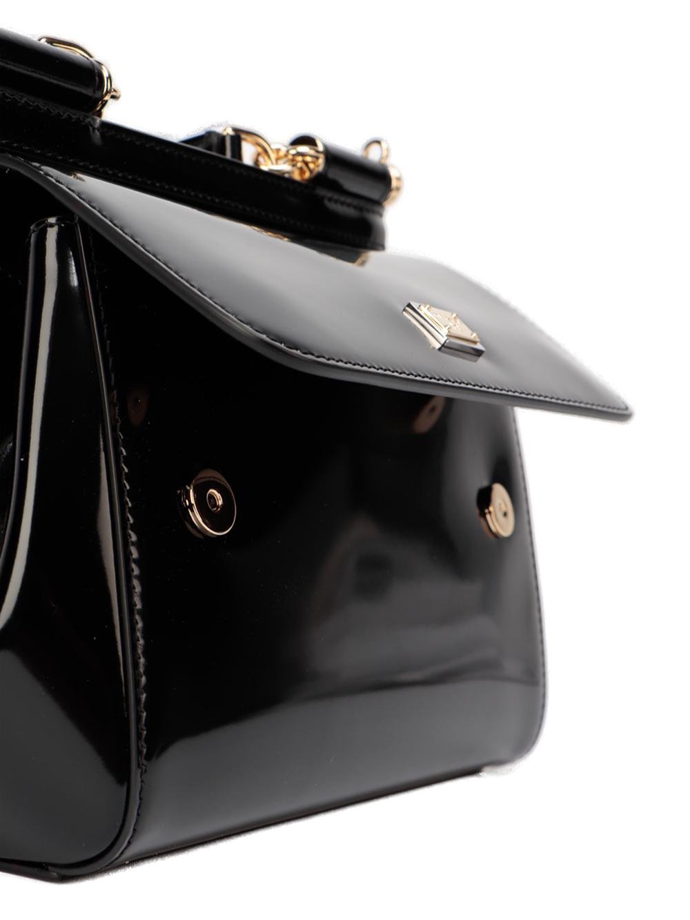 Dolce & Gabbana Polished Small Sicily Bag