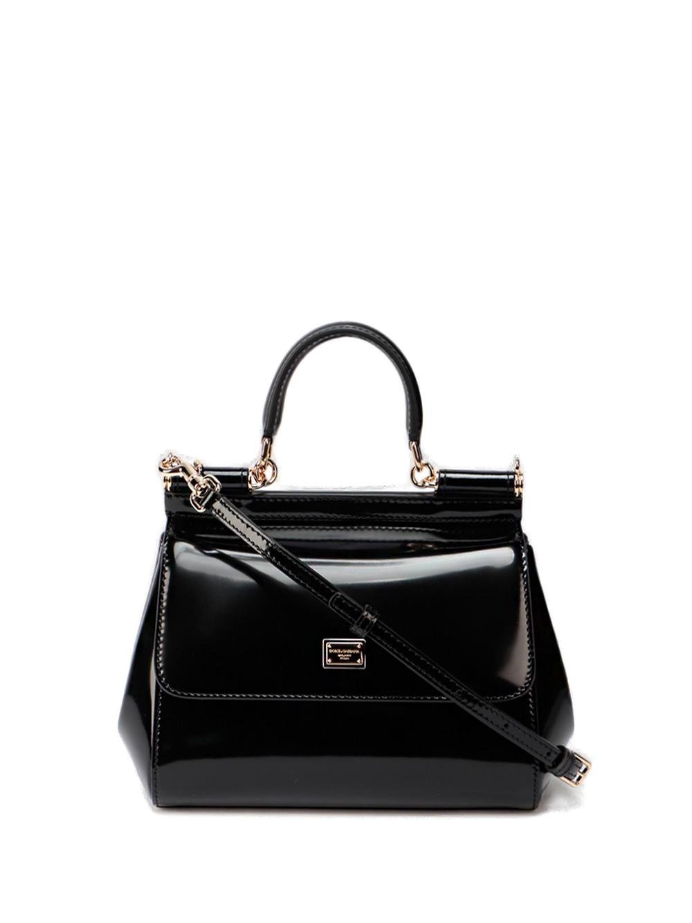 Dolce & Gabbana Polished Small Sicily Bag