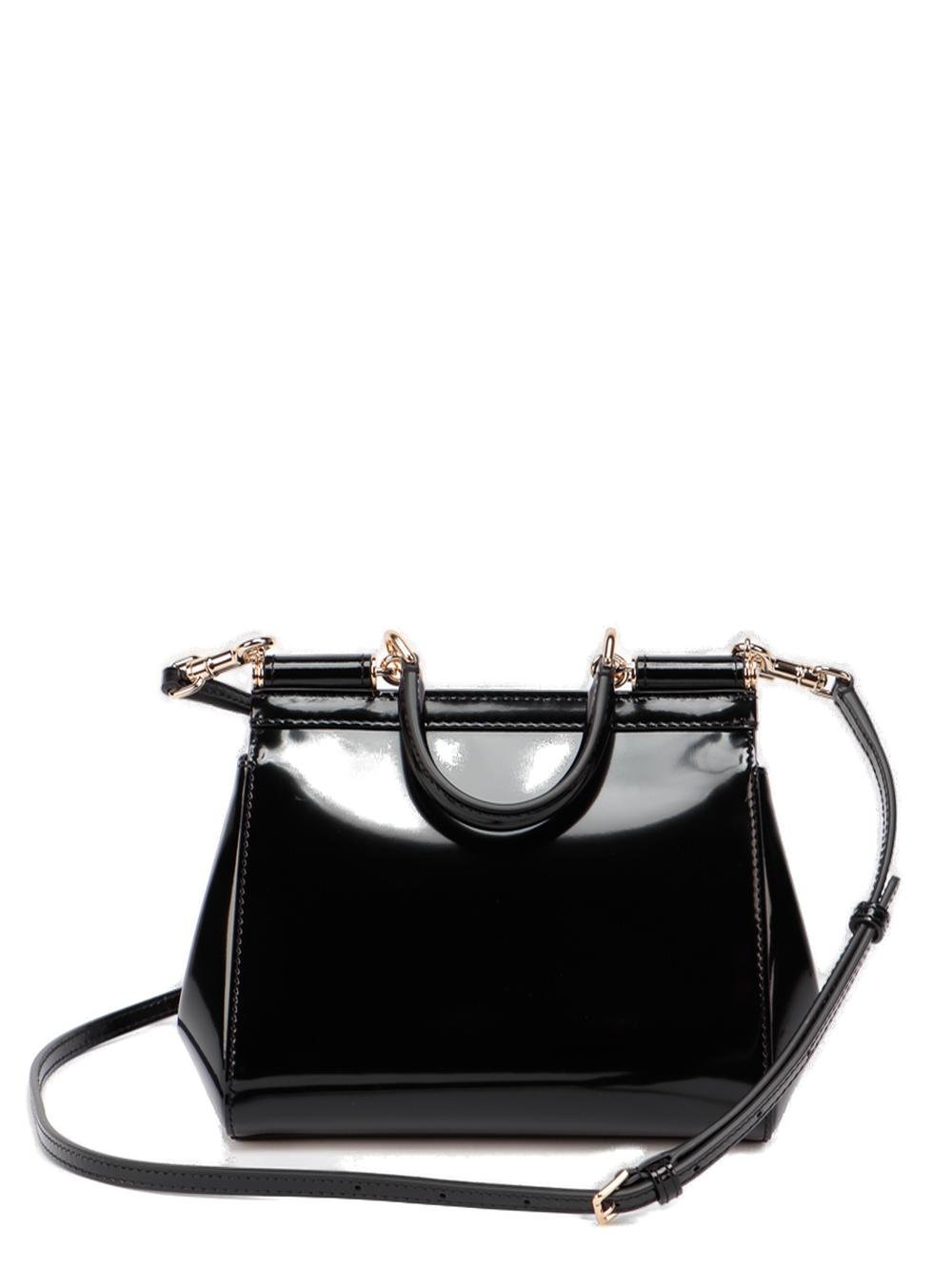 Dolce & Gabbana Polished Small Sicily Bag