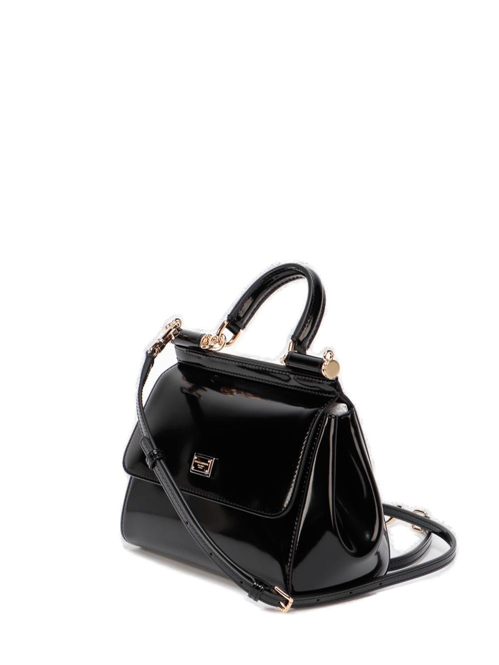 Dolce & Gabbana Polished Small Sicily Bag