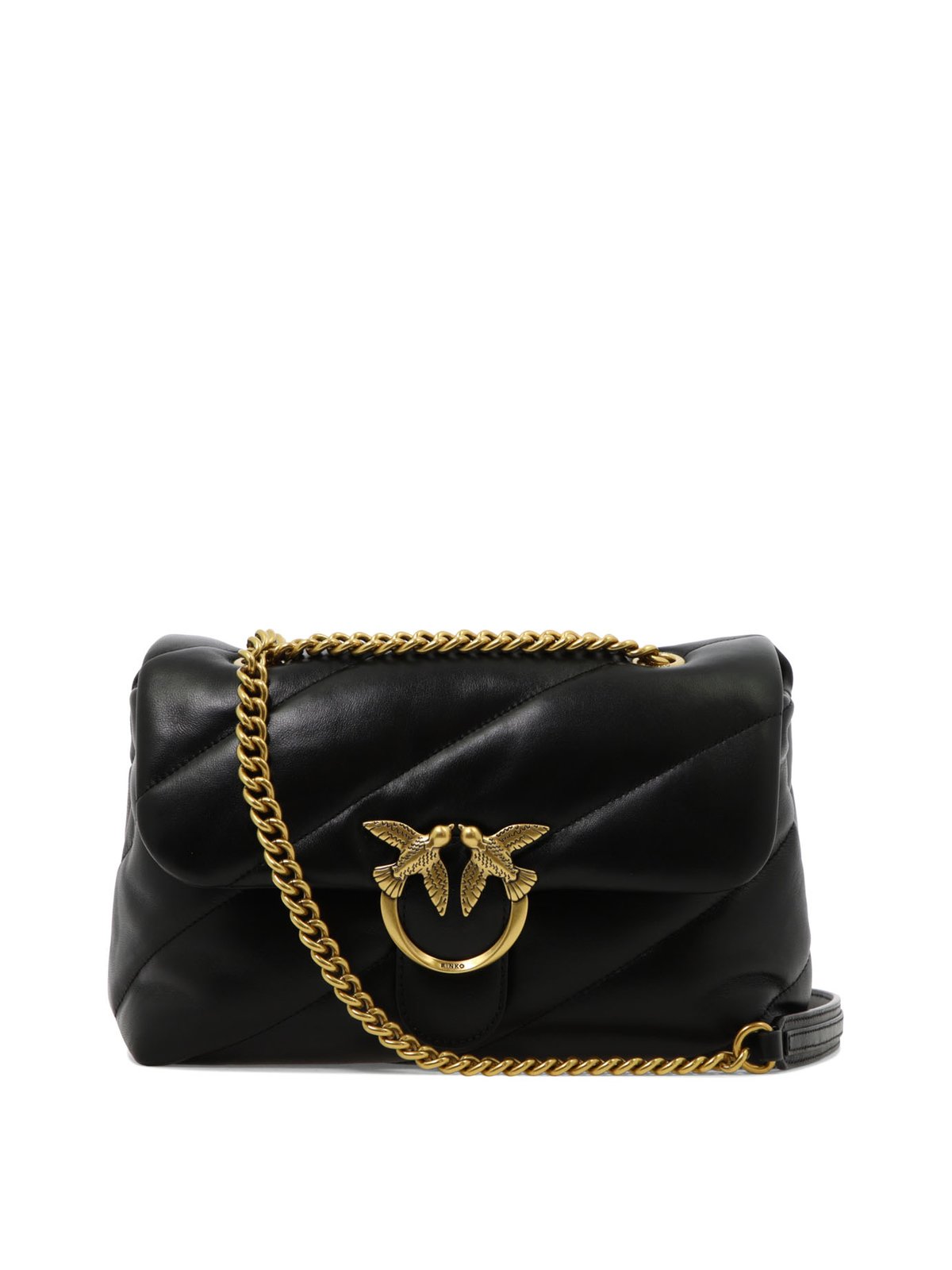 Pinko Love Classic Puff Quilted Shoulder Bag