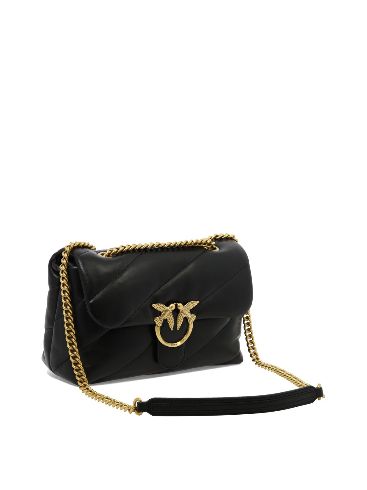 Pinko Love Classic Puff Quilted Shoulder Bag