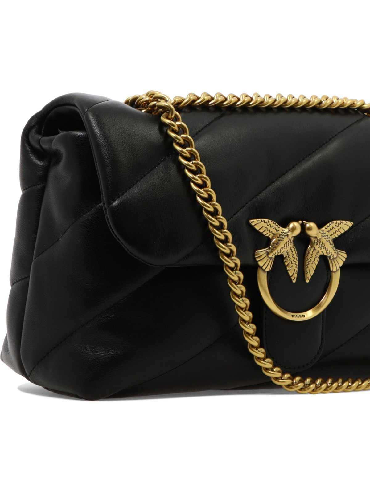 Pinko Love Classic Puff Quilted Shoulder Bag