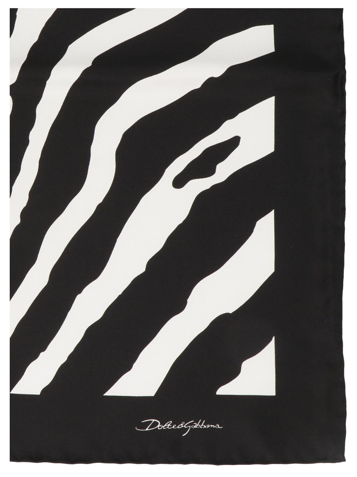 Dolce & Gabbana Logo Print Scarf