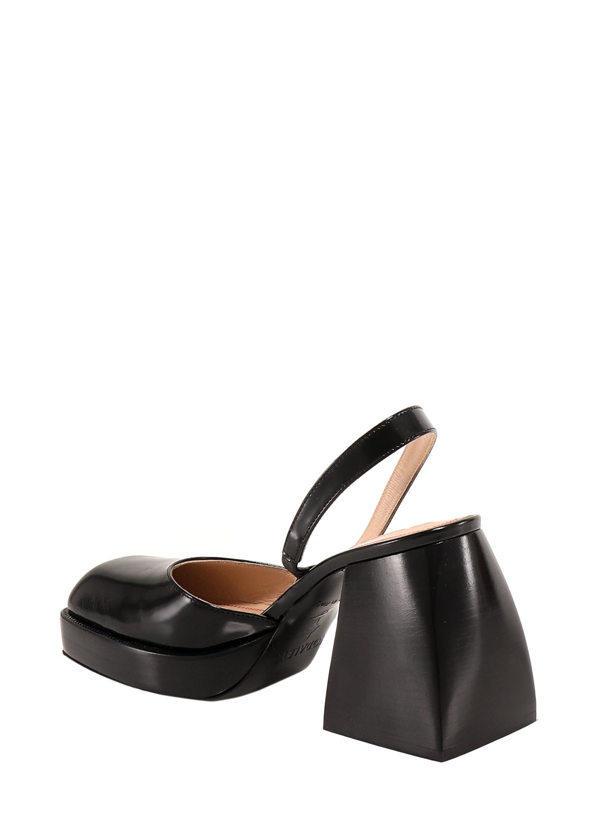 Nodaleto Round-Toe Platform Pumps