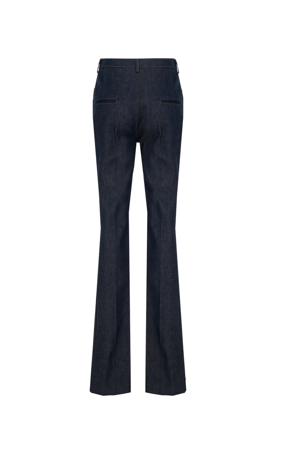 Saint Laurent High Waist Straight Leg Jeans