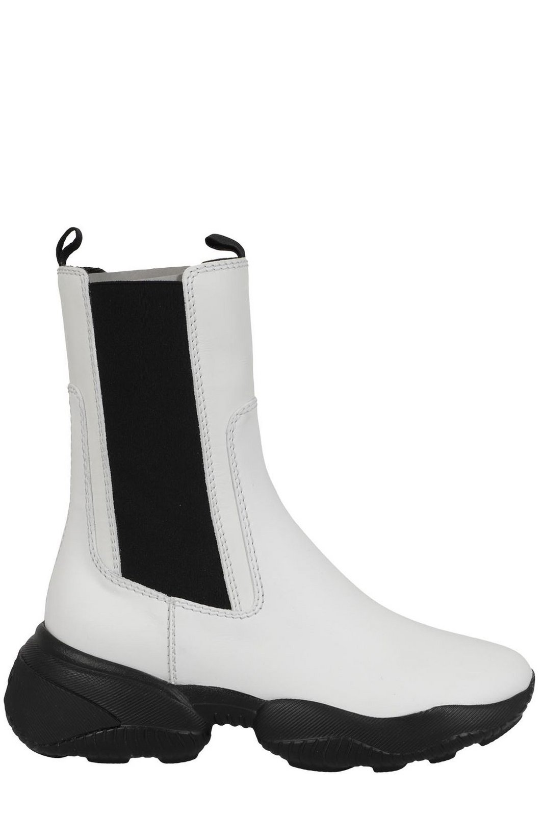 Hogan Round Toe Chunky Boots