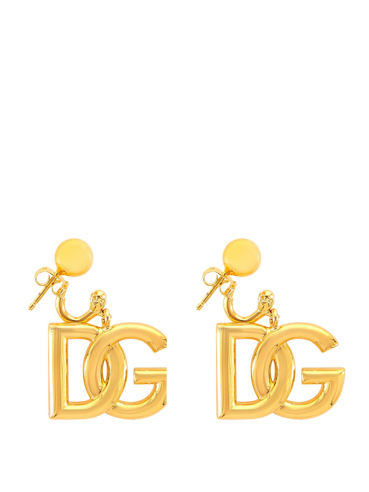 Dolce & Gabbana Interlocking Logo Earrings