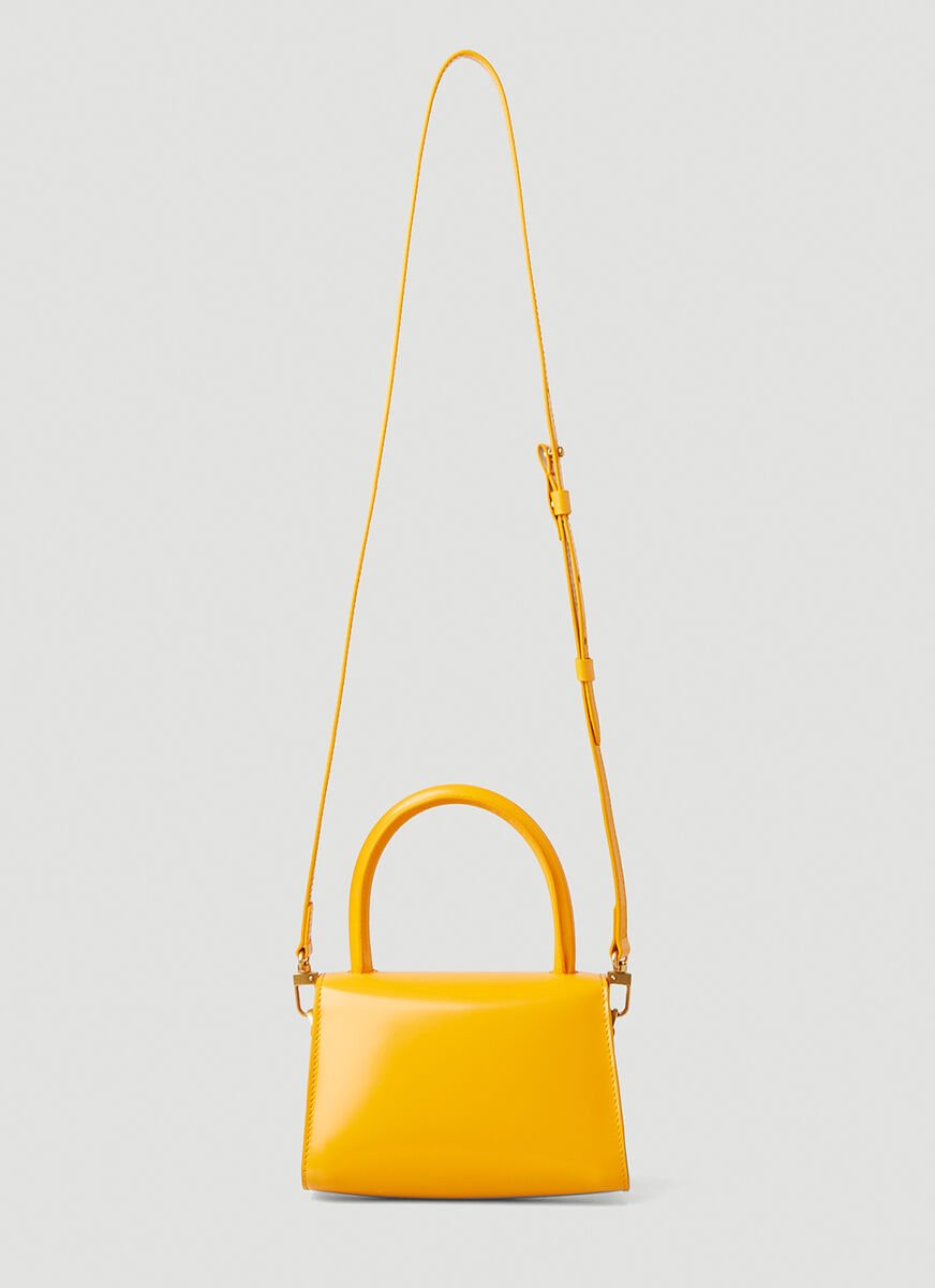 By Far Foldover Top Mini Tote Bag