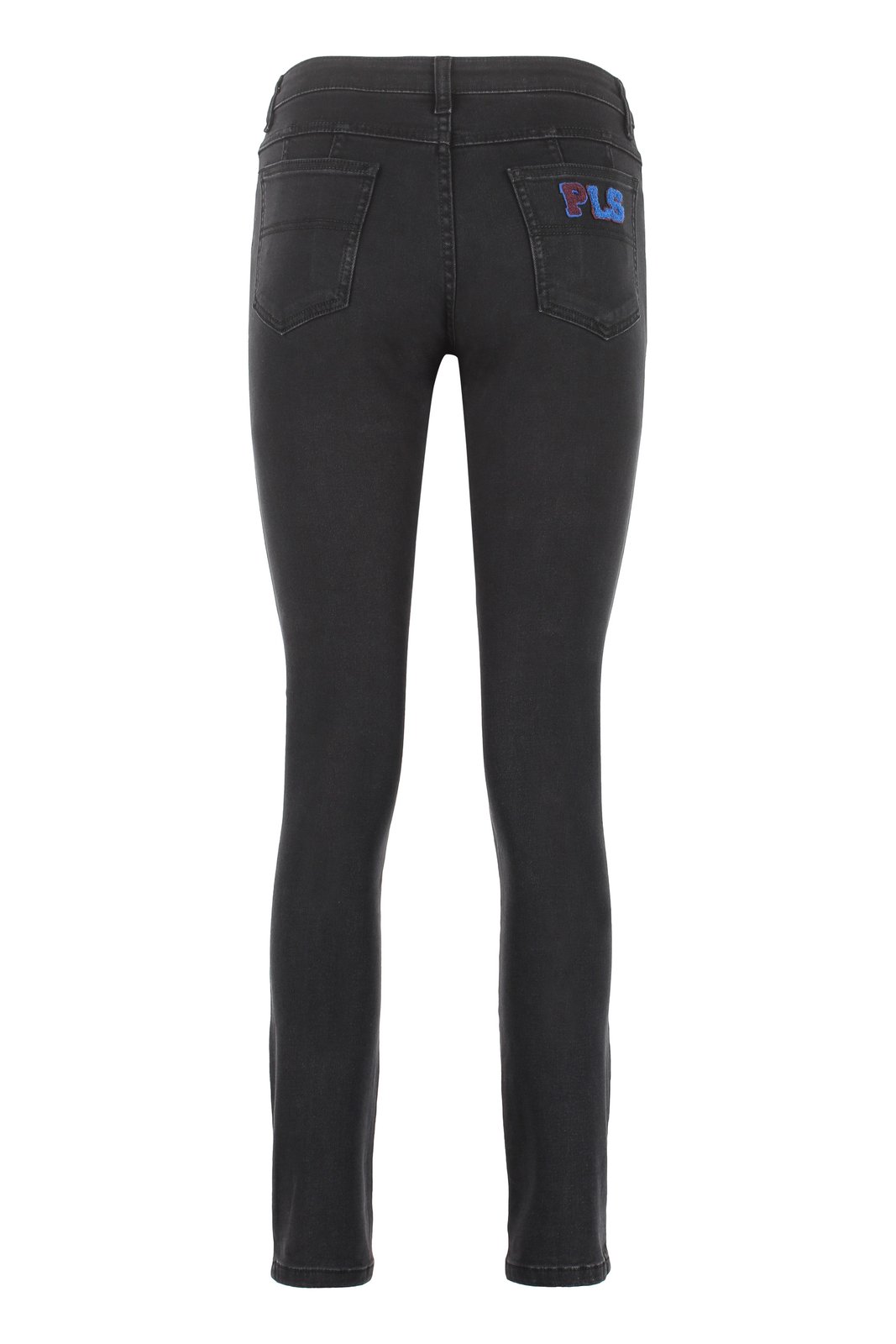 Philosophy Di Lorenzo Serafini Chenille Logo Patch Skinny Pants