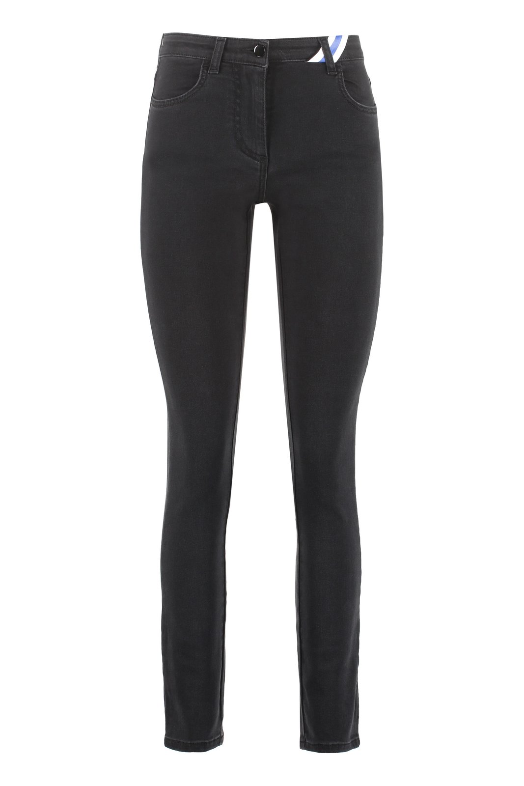 Philosophy Di Lorenzo Serafini Chenille Logo Patch Skinny Pants