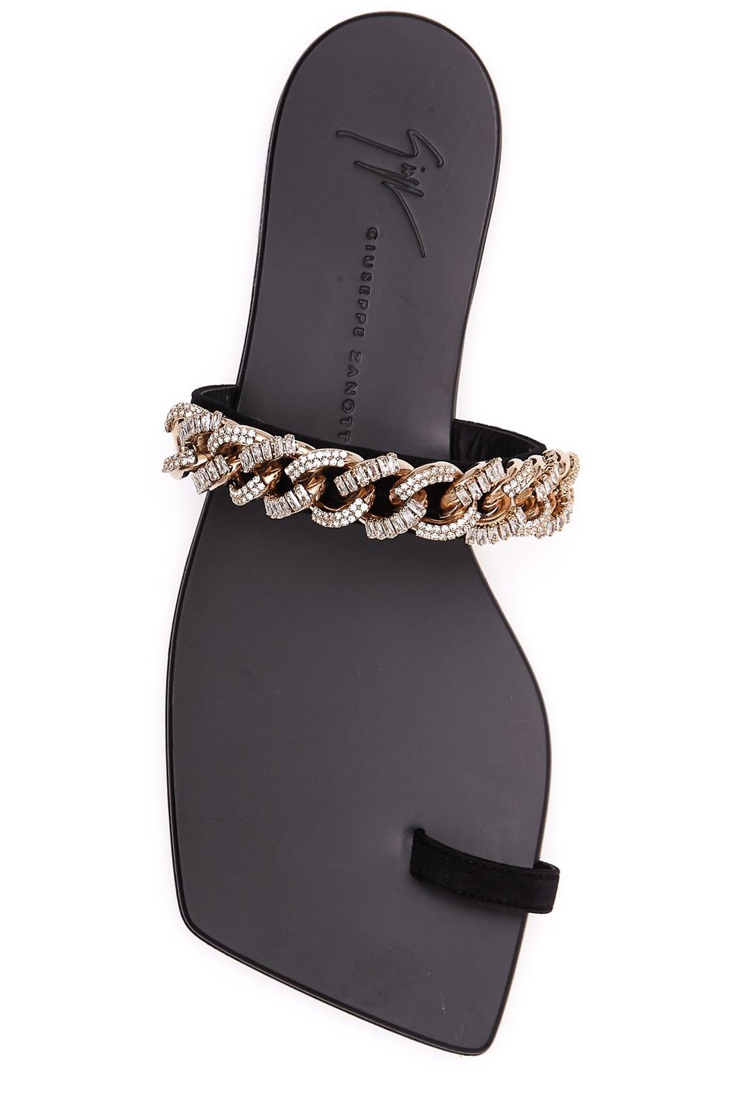 Giuseppe Zanotti Berenicee Chain Flat Sandals