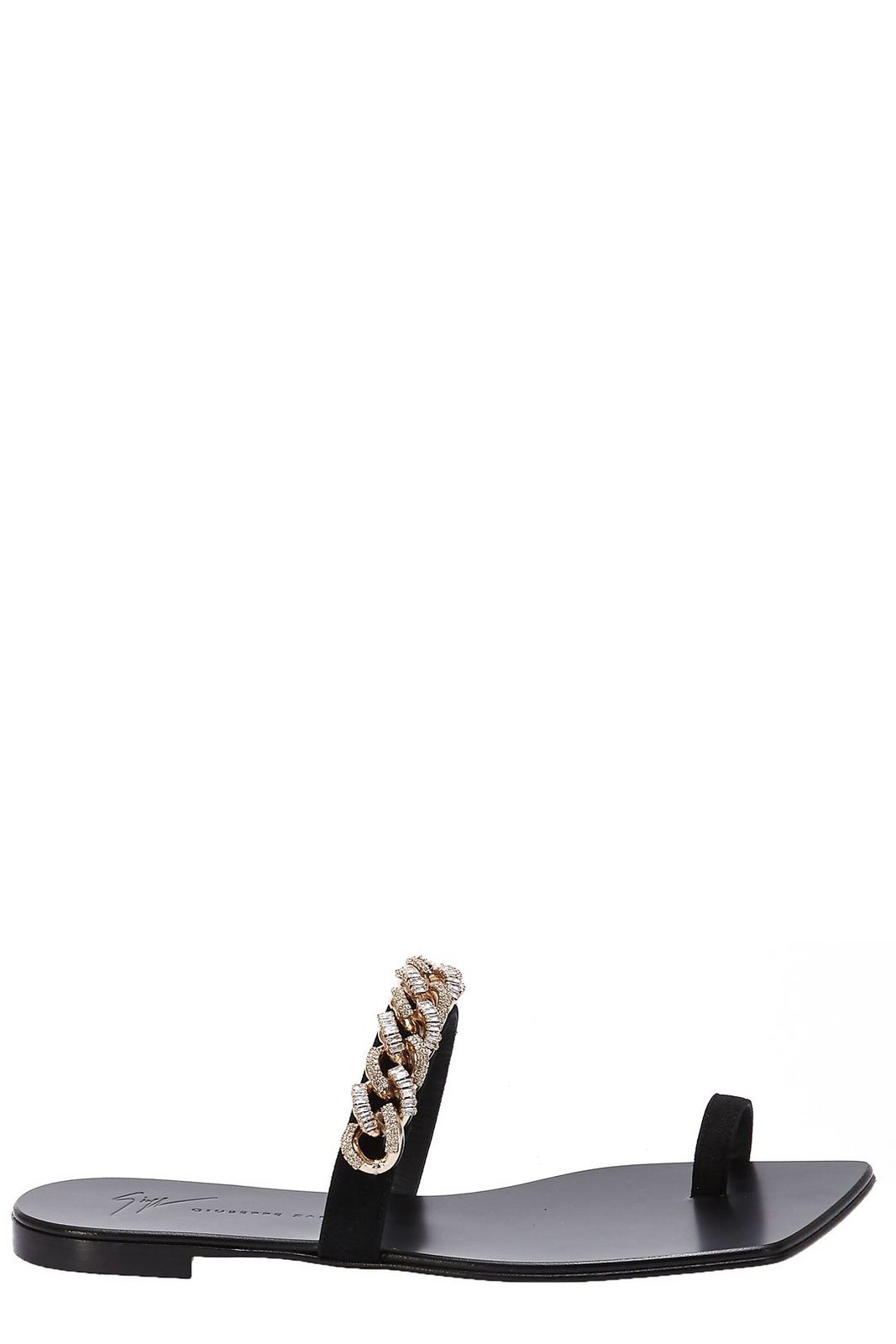 Giuseppe Zanotti Berenicee Chain Flat Sandals