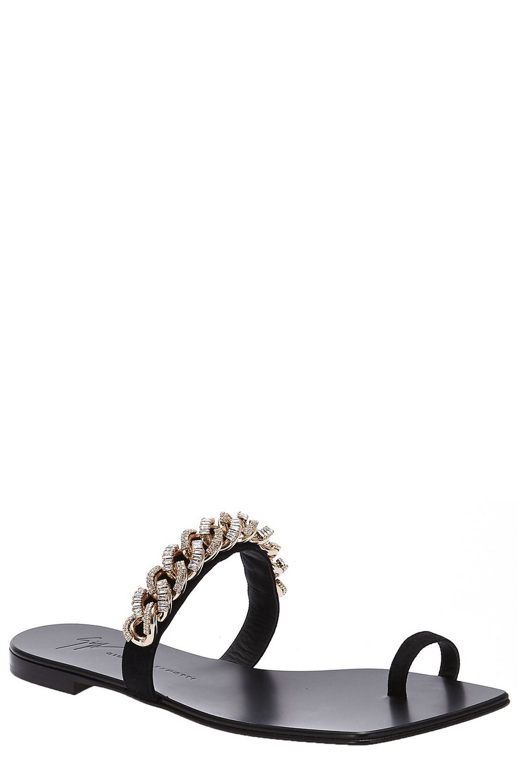 Giuseppe Zanotti Berenicee Chain Flat Sandals
