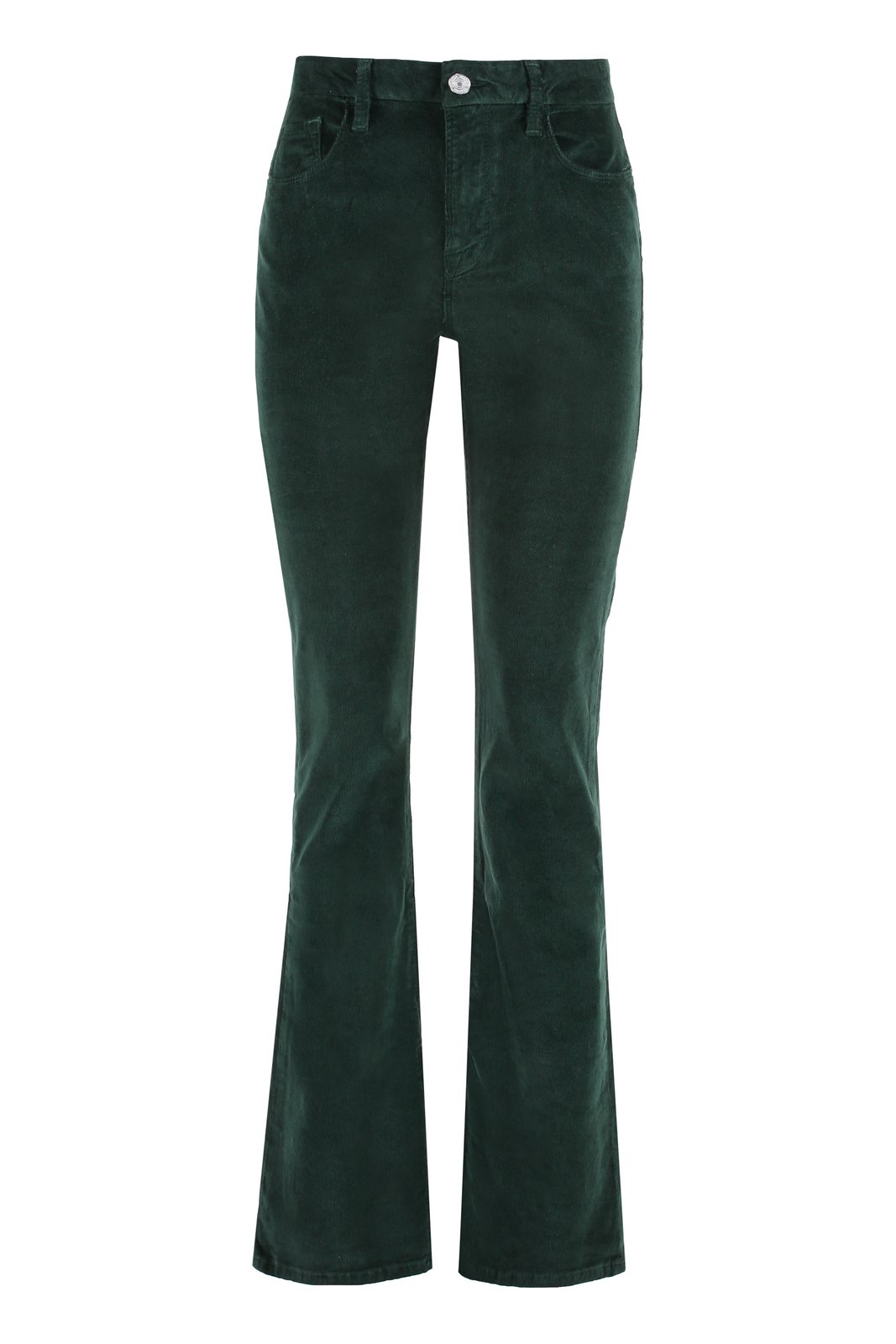 Frame High-Waist Bootcut Jeans