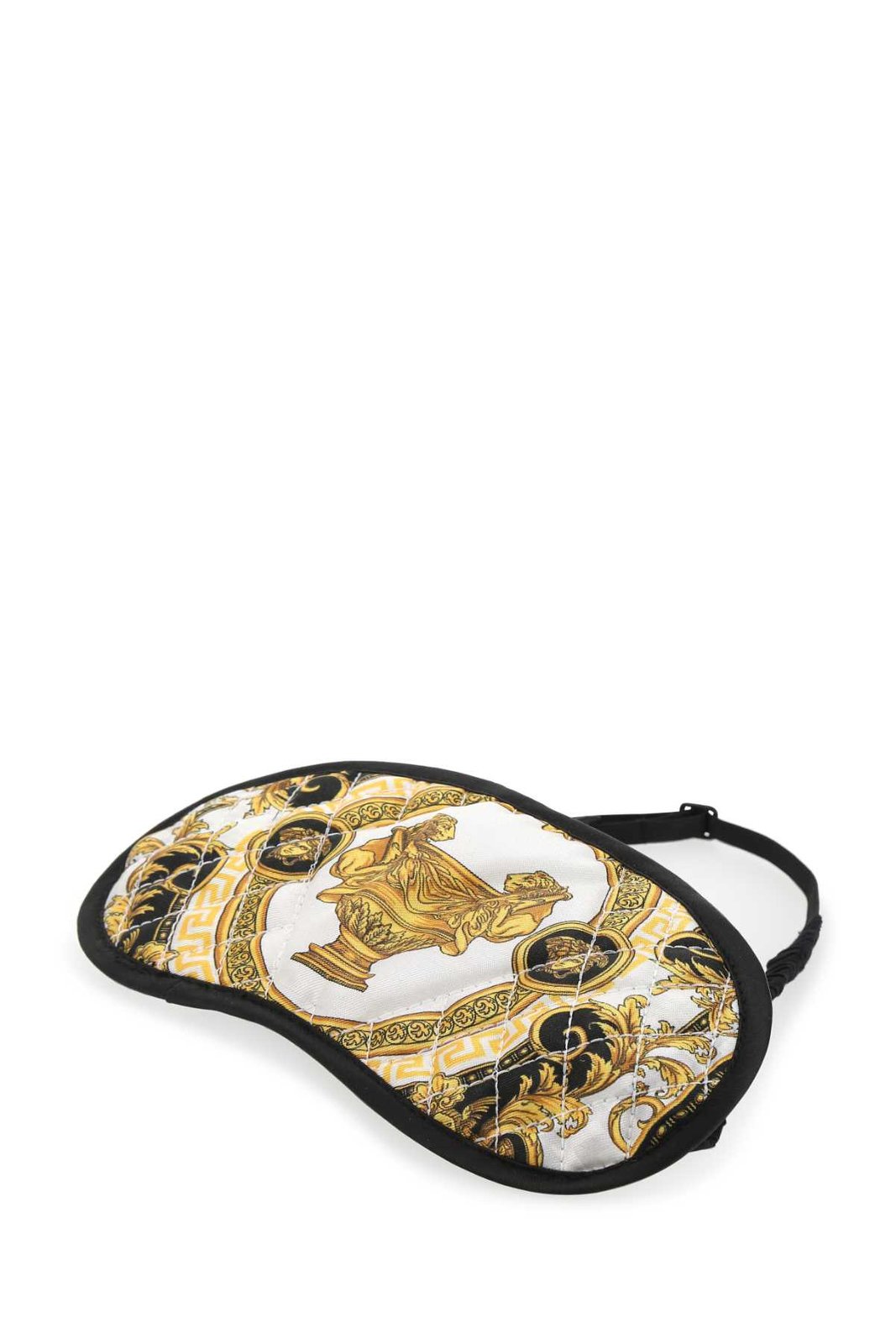 Versace Barocco Printed Tonal Stitched Sleeping Eye Mask