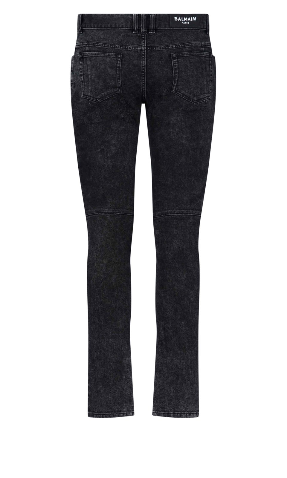 Balmain Zipped Detailed Skinny Jeans