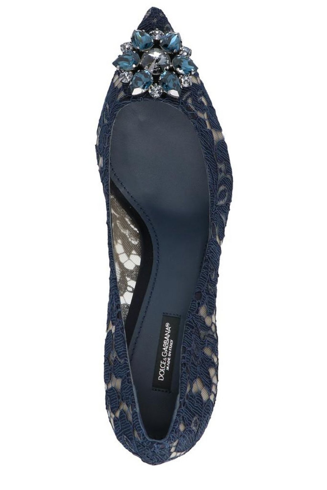 Dolce & Gabbana Bellucci Embellished Lace Pumps