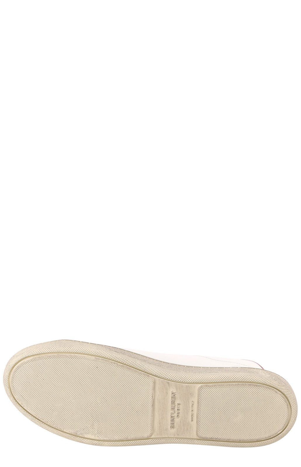 Saint Laurent Logo Mid-Top Sneakers