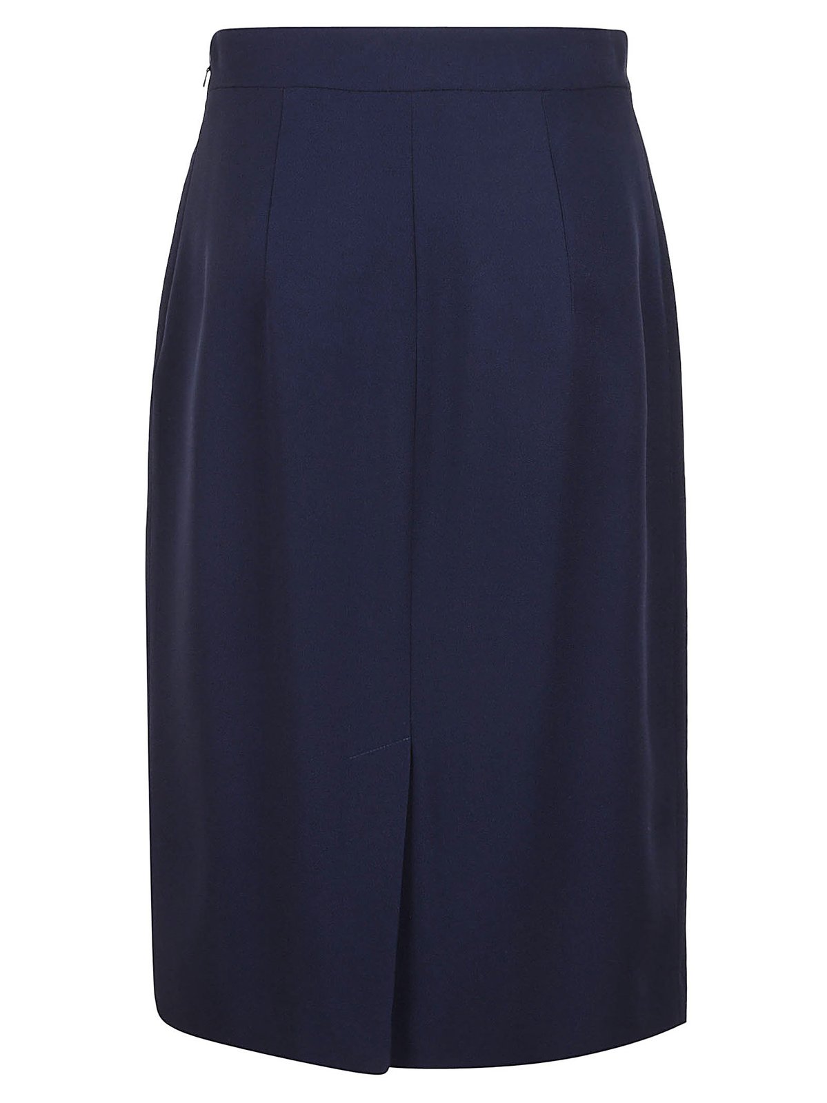 Alberta Ferretti Side-Zip Skirt