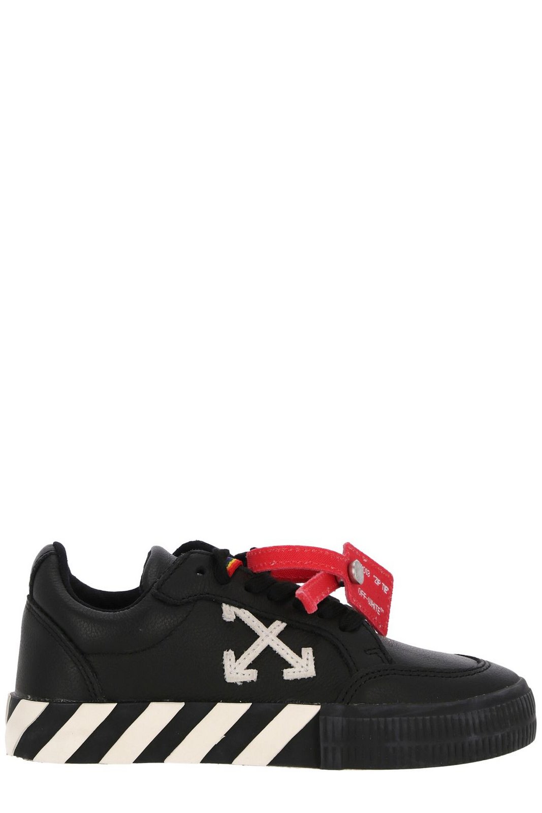 Off-White Kids Vulcanized Lace-Up Sneakers