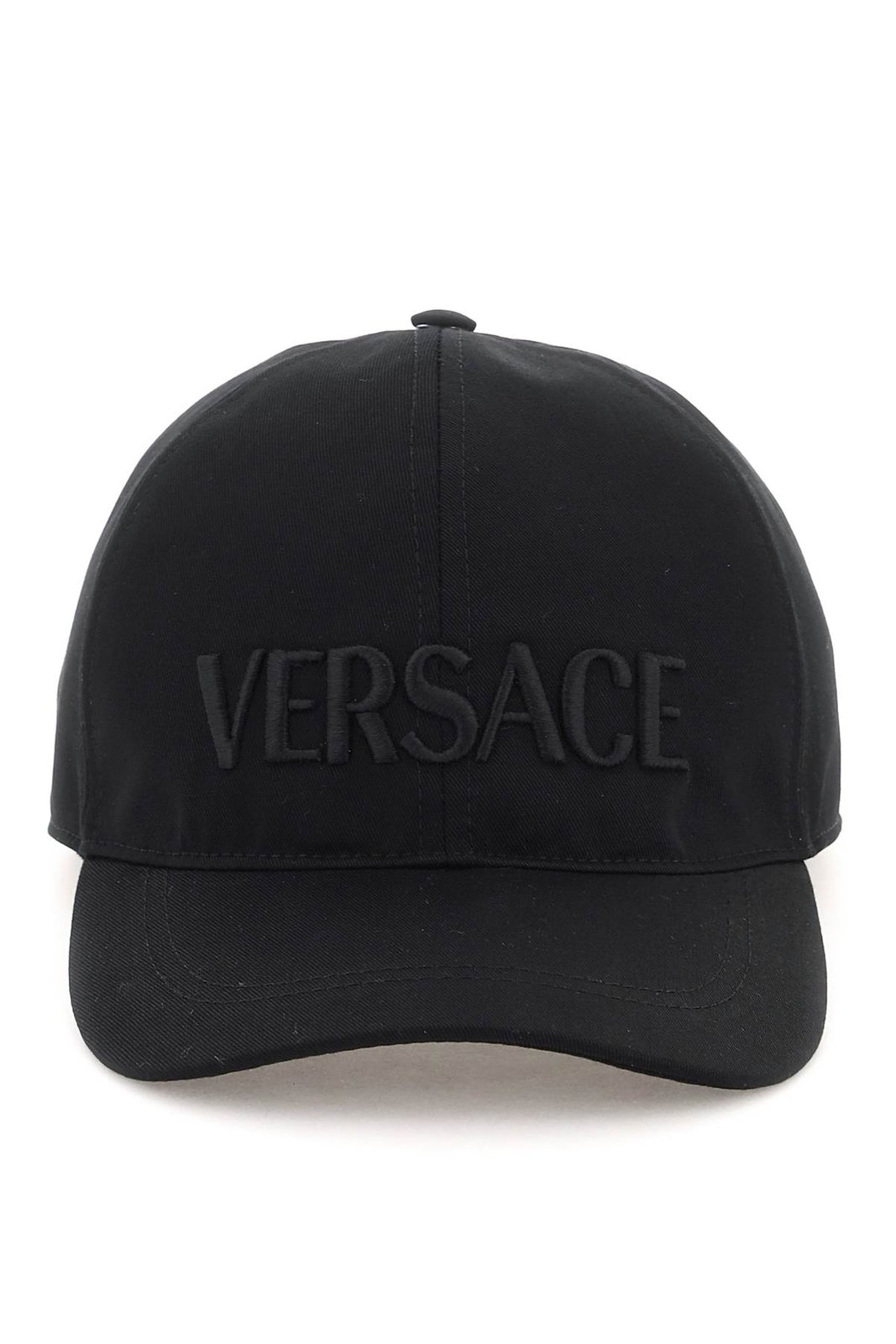 Versace Logo Embroidered Baseball Cap