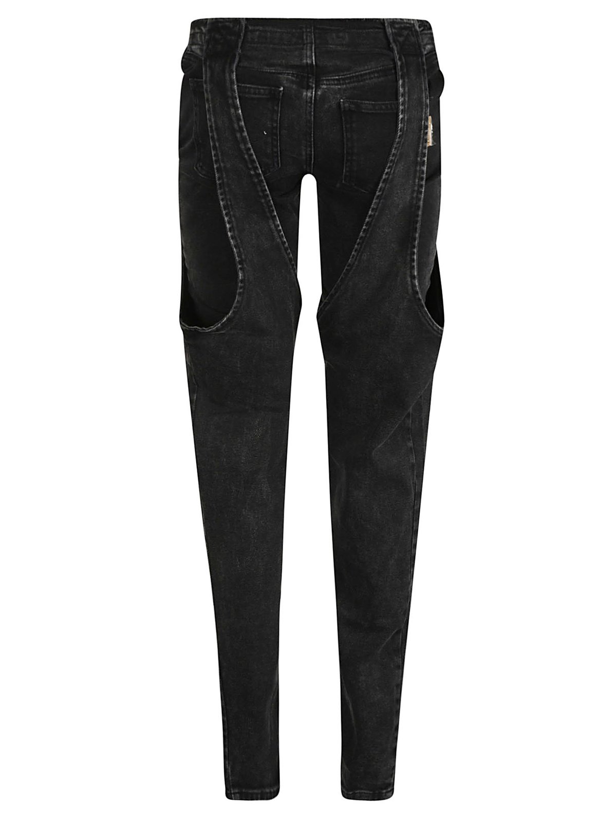Balmain Low Rise Layered Jeans