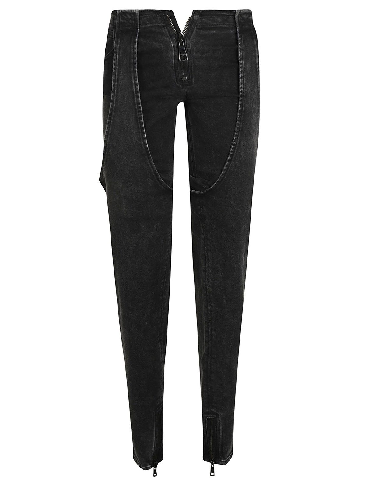 Balmain Low Rise Layered Jeans
