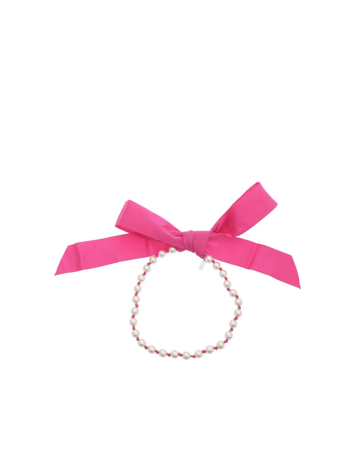 Moschino Embellished Tied Necklace