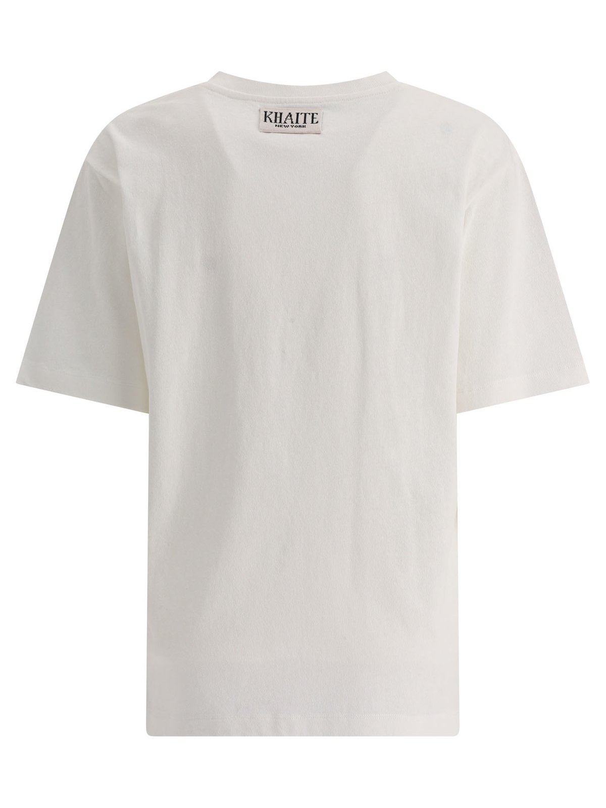 Khaite The Mae Logo Patch Crewneck T-Shirt 3 Khaite The Mae Logo Patch Crewneck T-Shirt