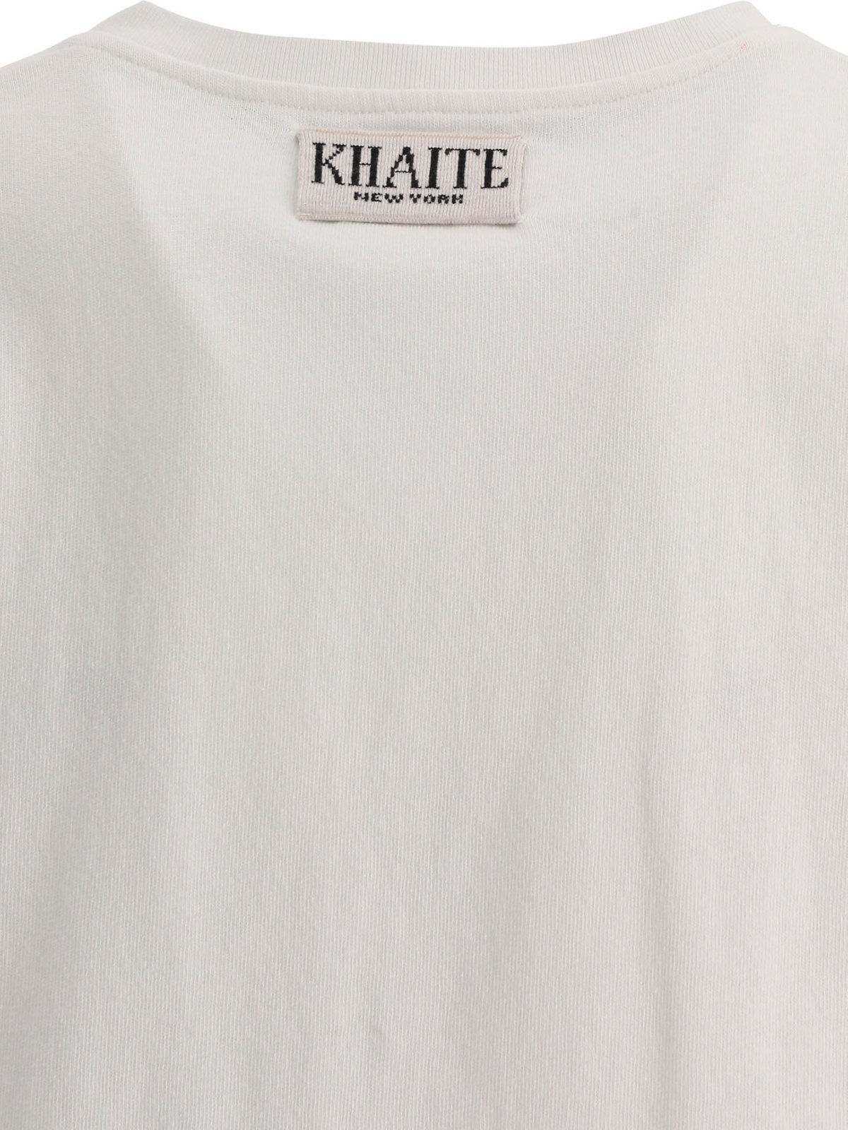 Khaite The Mae Logo Patch Crewneck T-Shirt 4 Khaite The Mae Logo Patch Crewneck T-Shirt