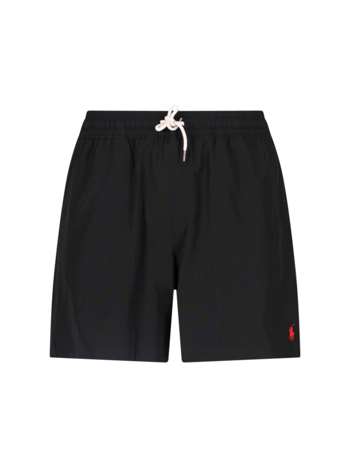 Polo Ralph Lauren Logo Embroidered Swim Trunks