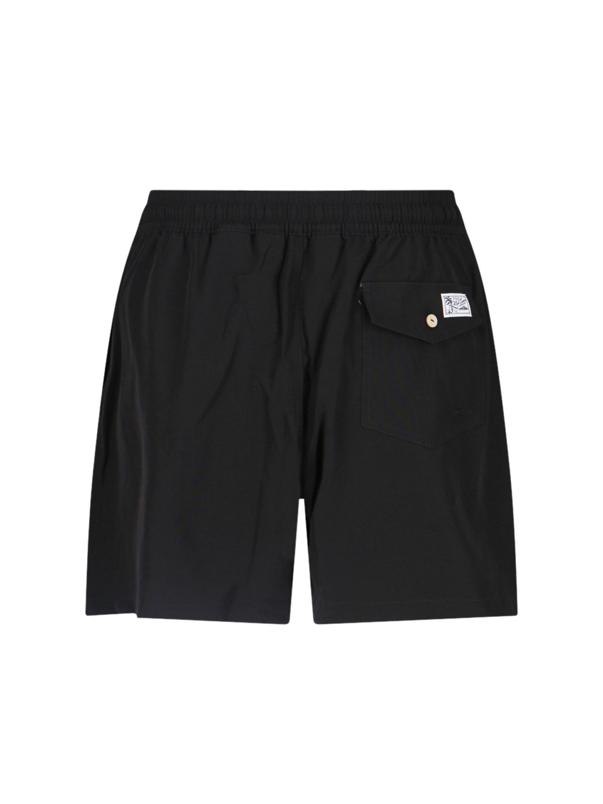 Polo Ralph Lauren Logo Embroidered Swim Trunks